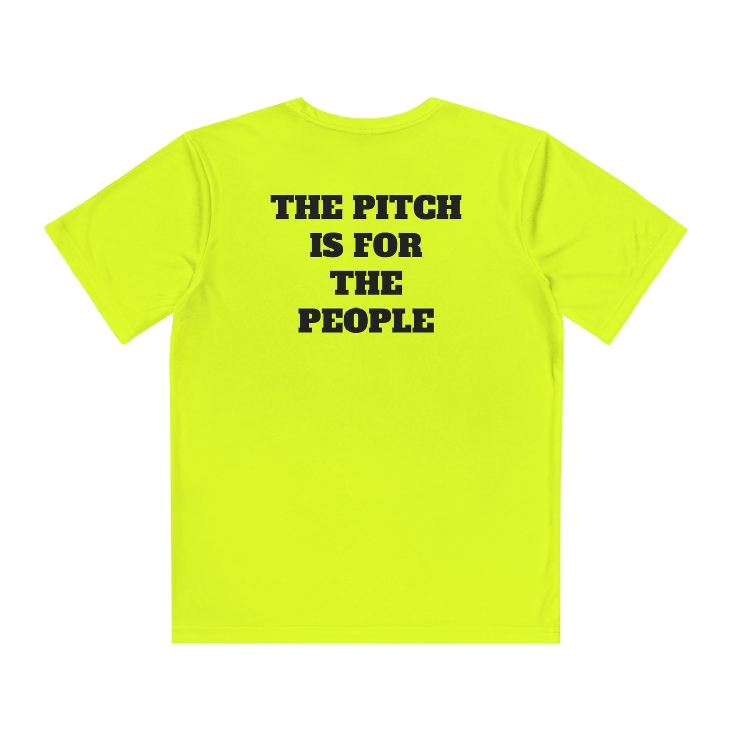 THE PITCH IS FOR THE PEOPLE Youth Athletic T-Shirt (Unisex)