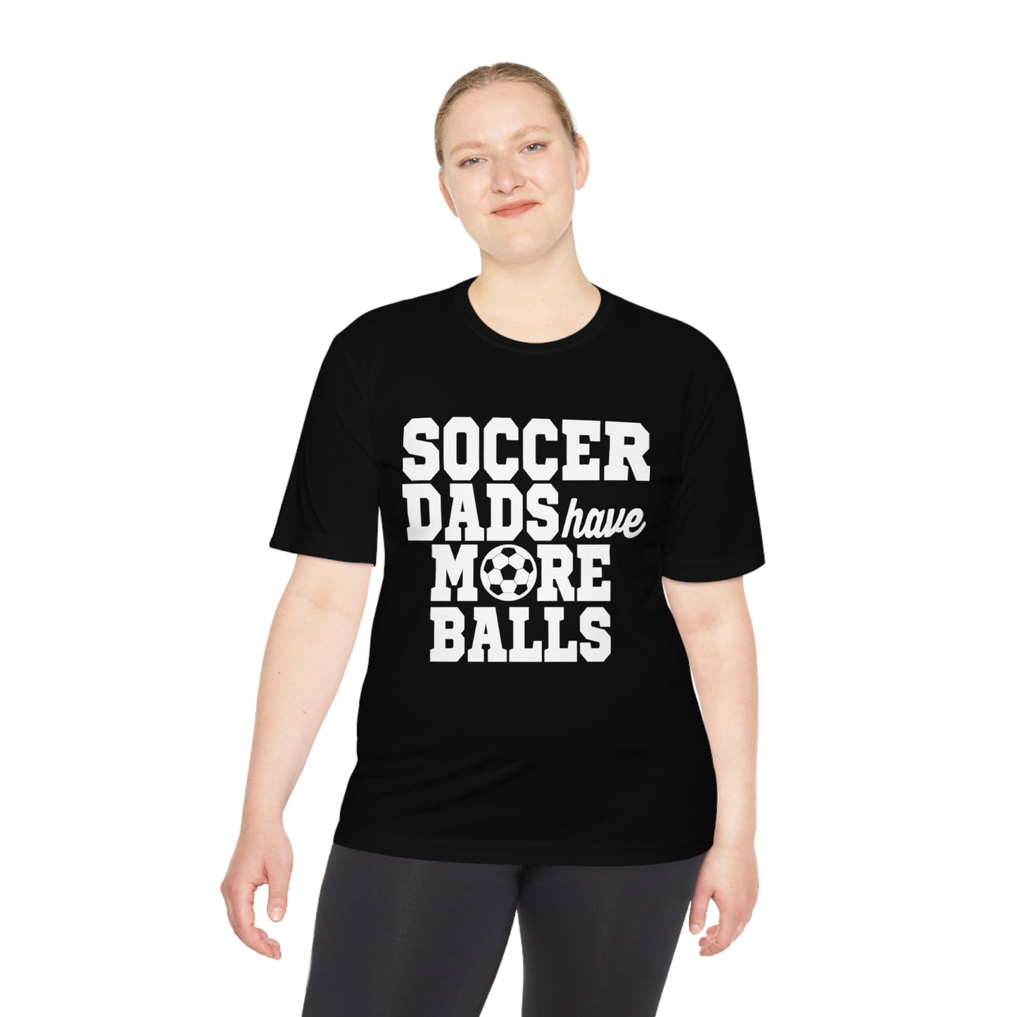 SOCCER DADS HAVE MORE BALLS Athletic T-Shirt (Unisex)