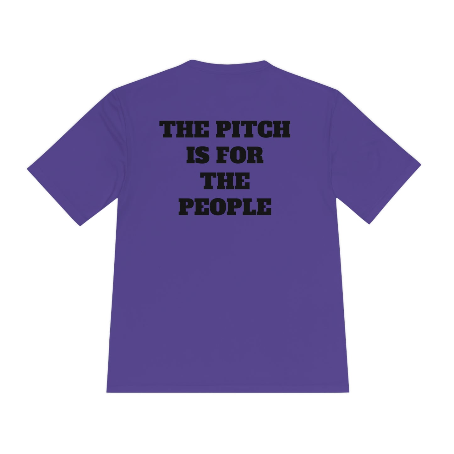 THE PITCH IS FOR THE PEOPLE Athletic T-Shirt (Unisex)