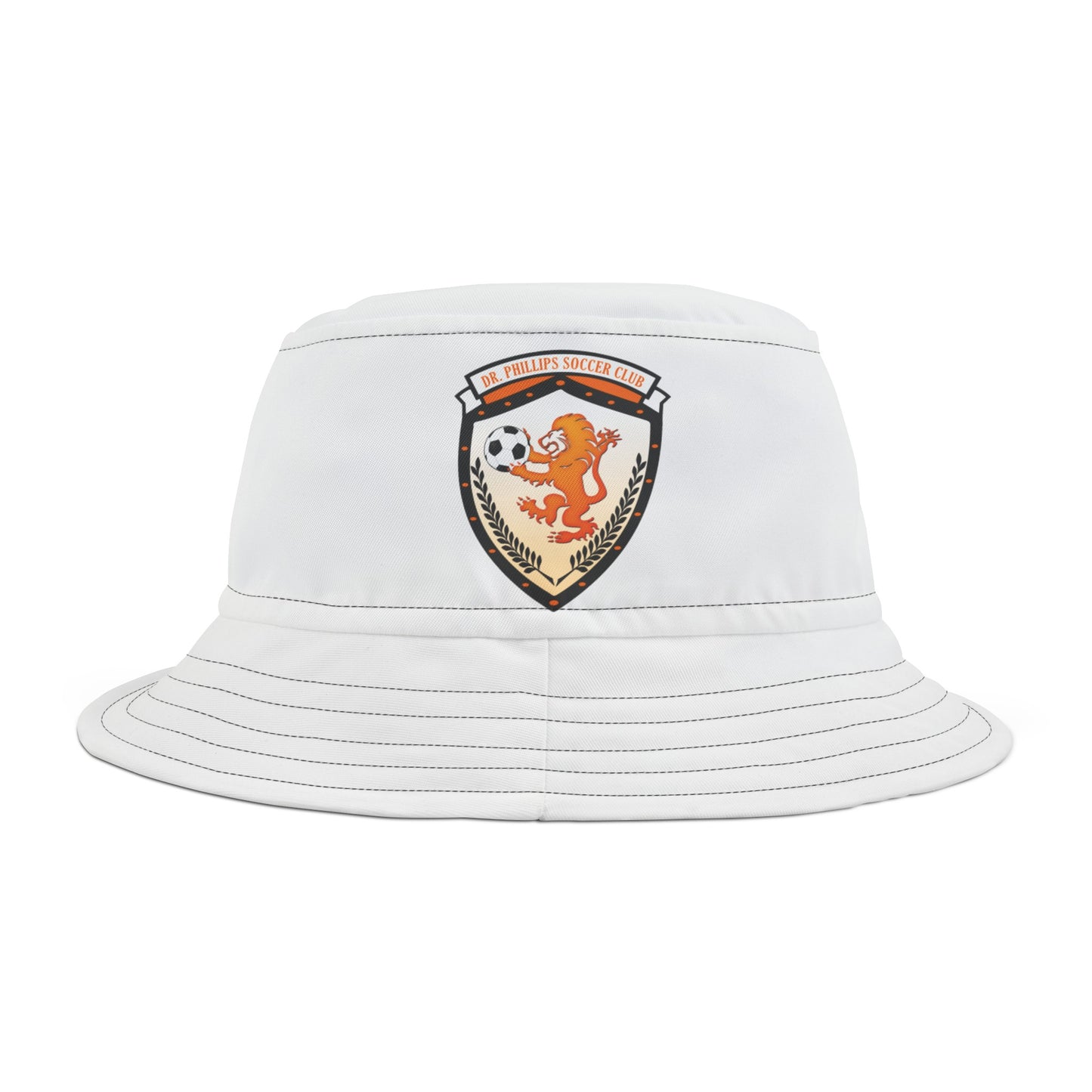 Dr. Phillips Soccer White Bucket Hat