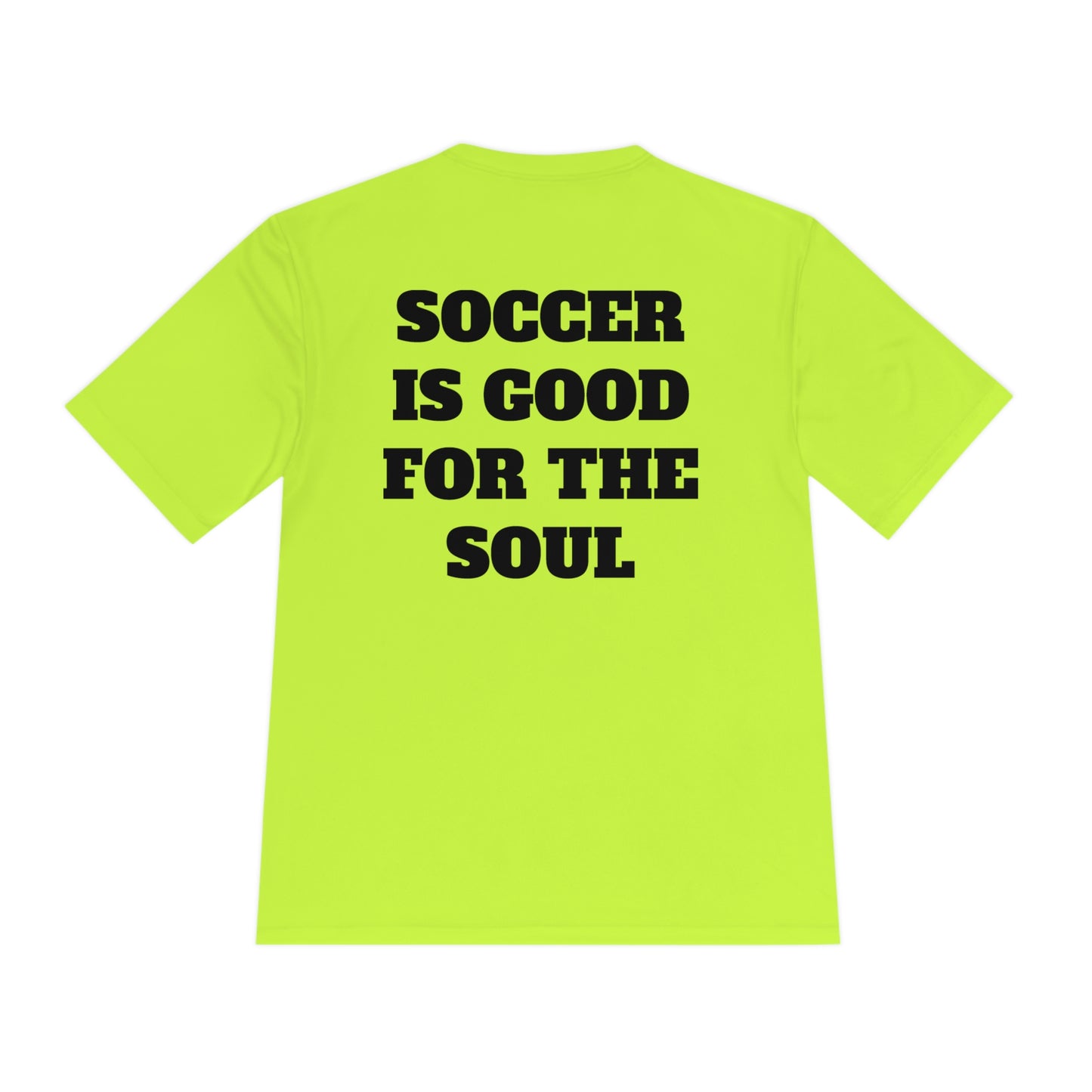 SOCCER IS GOOD FOR THE SOUL Athletic T-Shirt (Unisex)