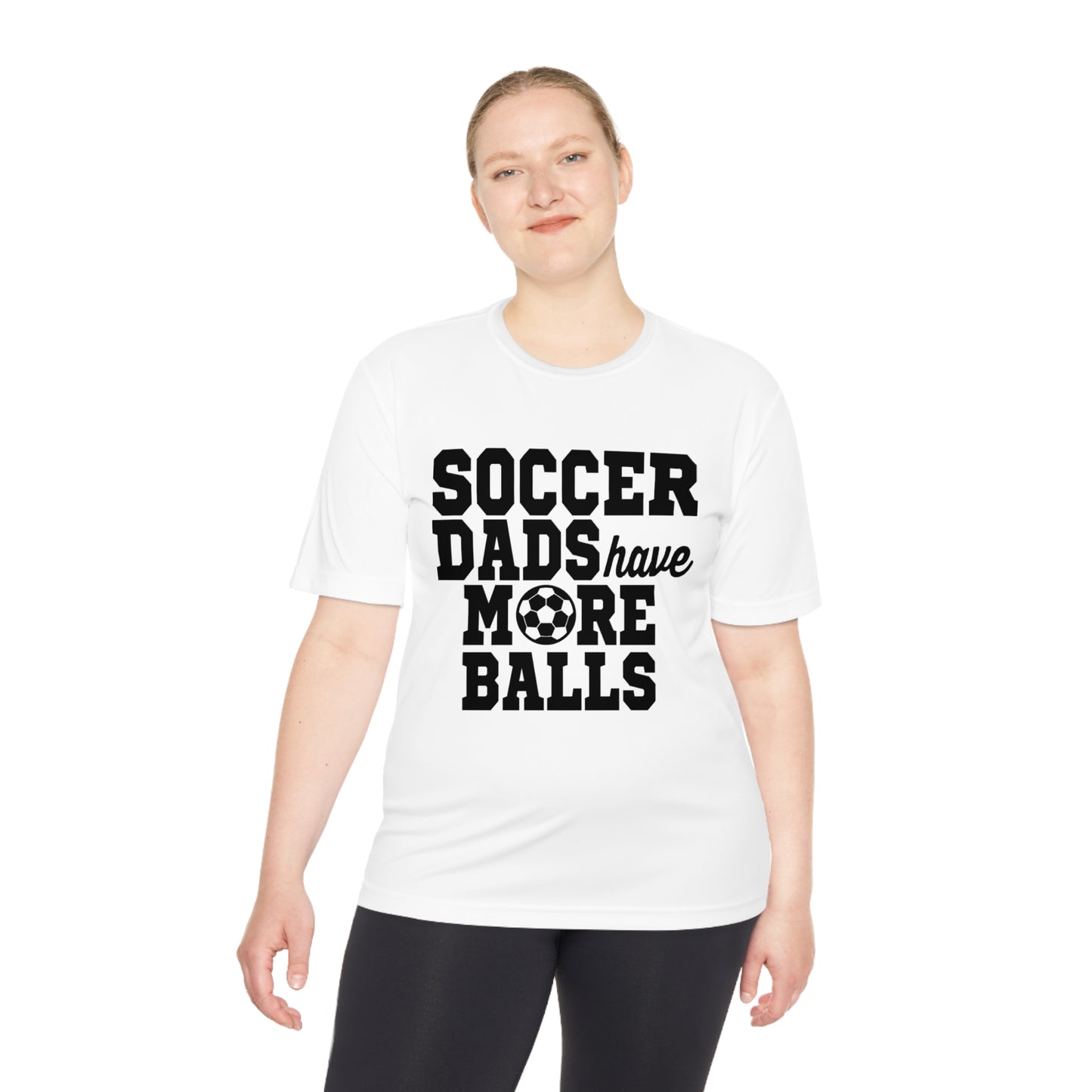 SOCCER DADS HAVE MORE BALLS Athletic T-Shirt (Unisex)
