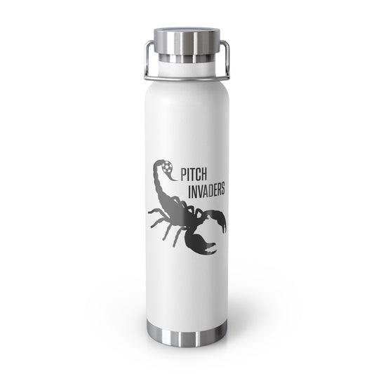 Pitch Invaders Skinny Water Bottle