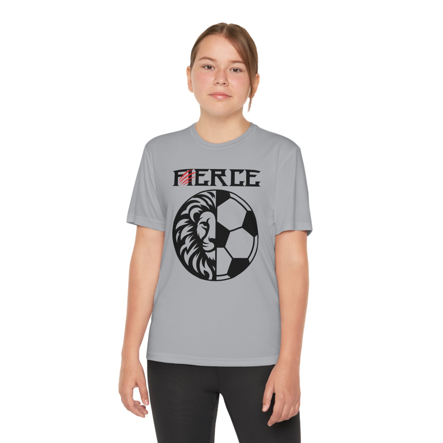 LION BALL Youth Athletic T-Shirt (Unisex)