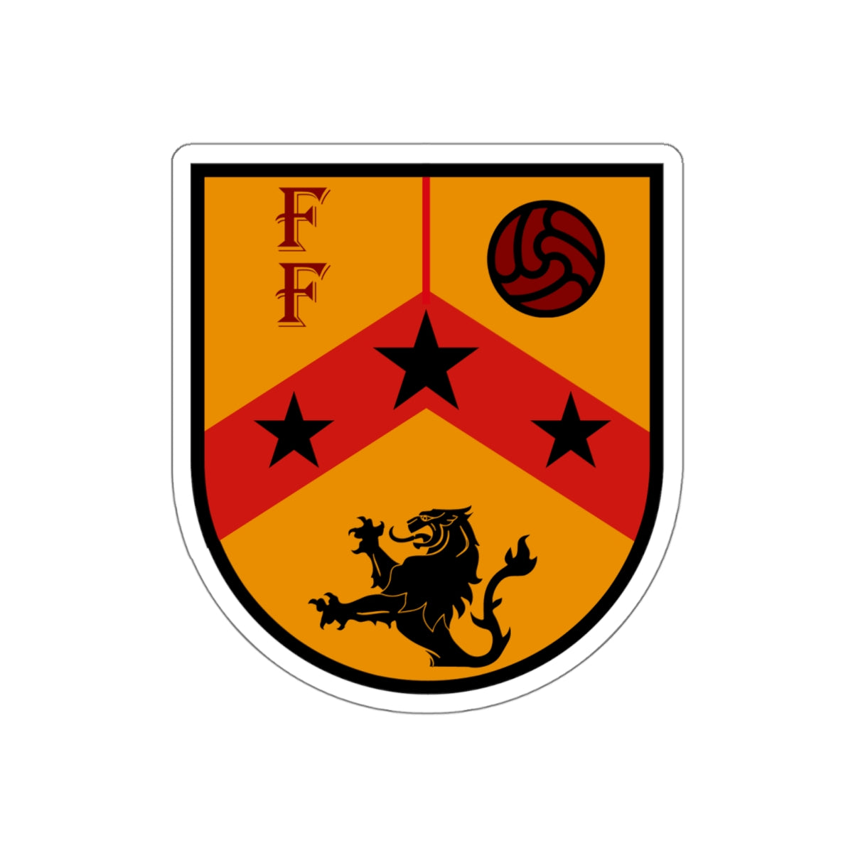 Fierce Futbol Lions Sticker