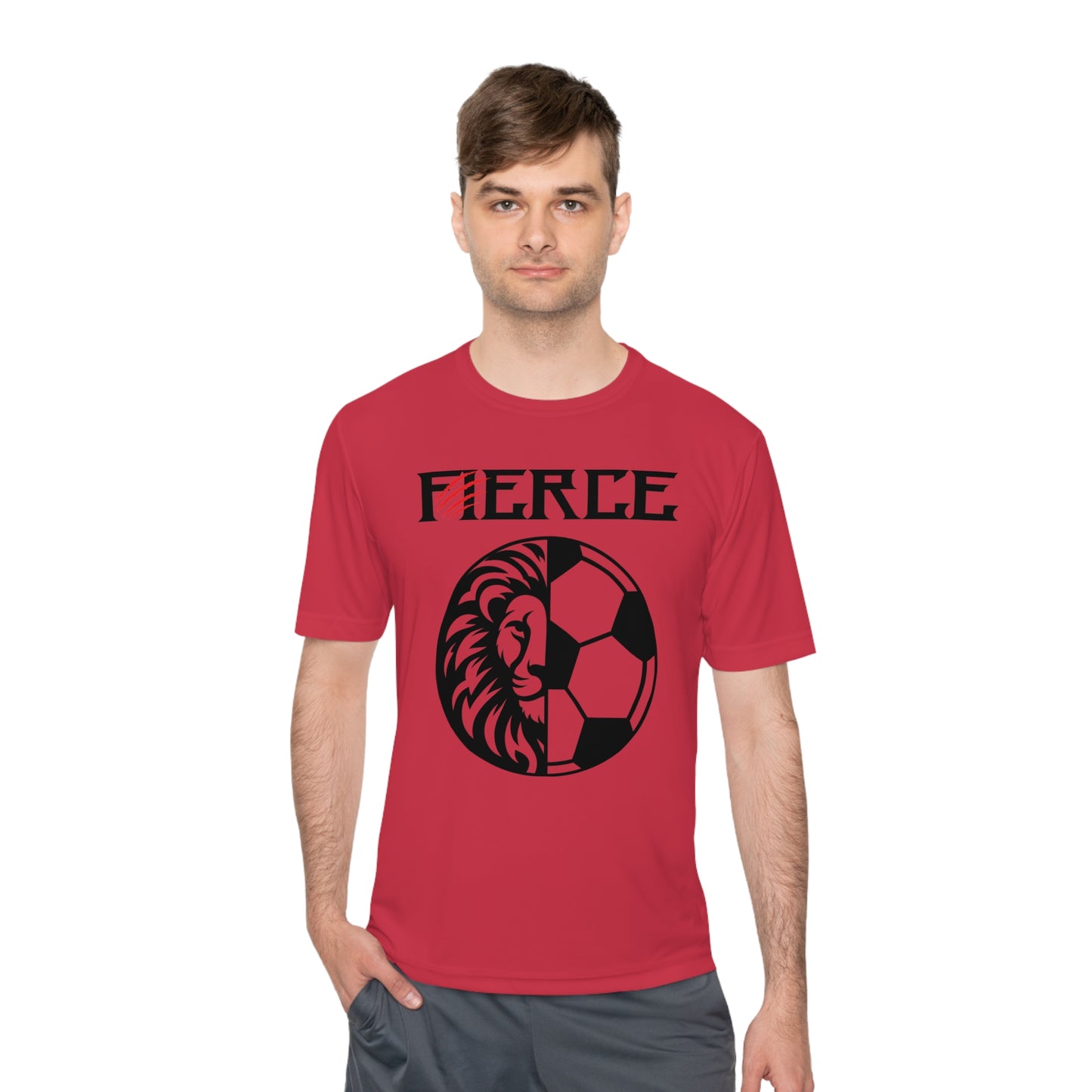 LION BALL Athletic T-Shirt (Unisex)