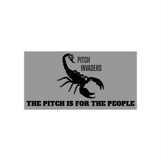 Grey Bumper Sticker