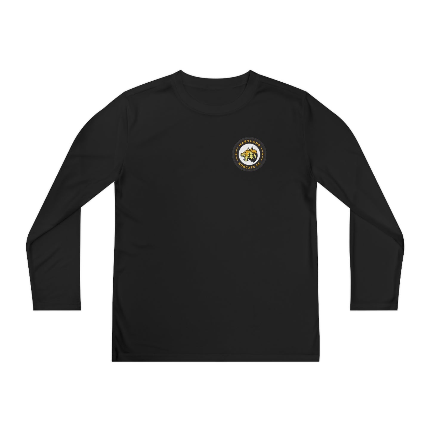 Maryland Bobcats Youth Athletic Long Sleeve (Unisex)