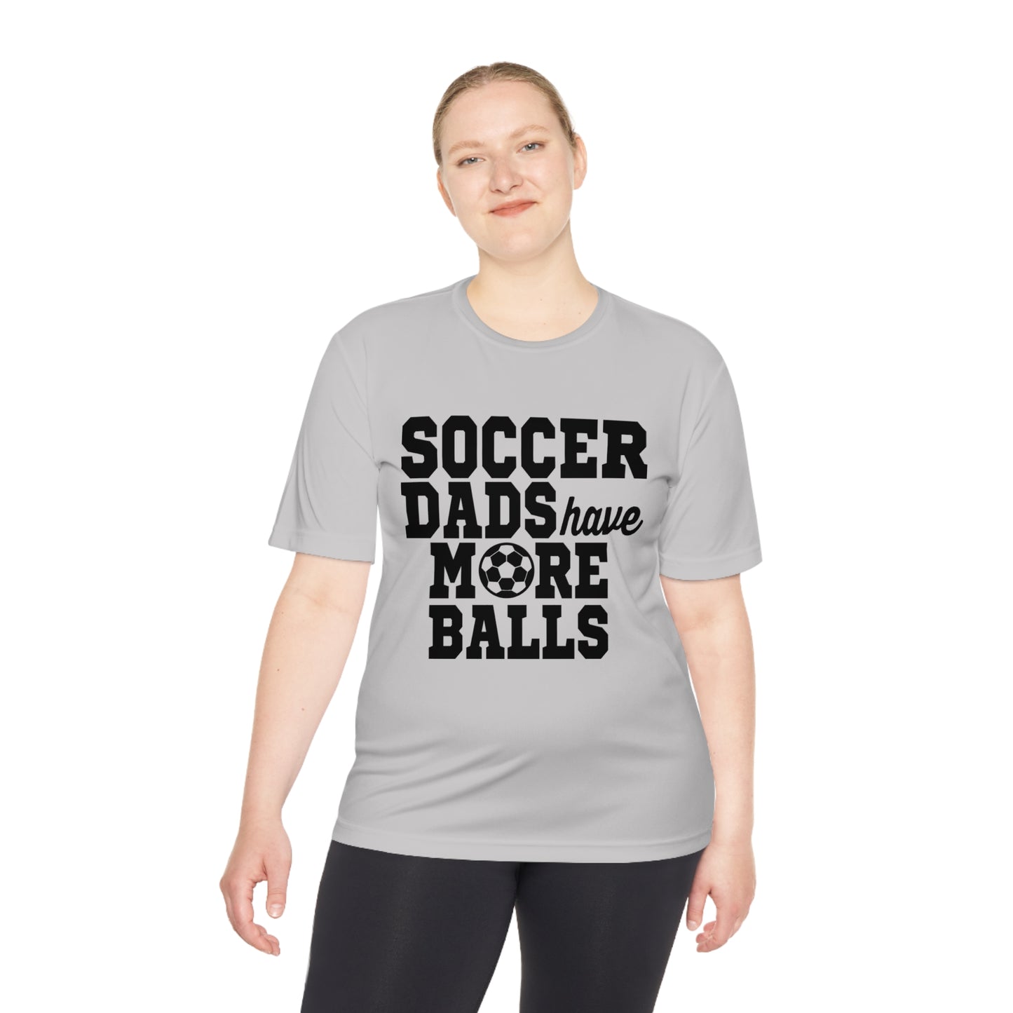 SOCCER DADS HAVE MORE BALLS Athletic T-Shirt (Unisex)