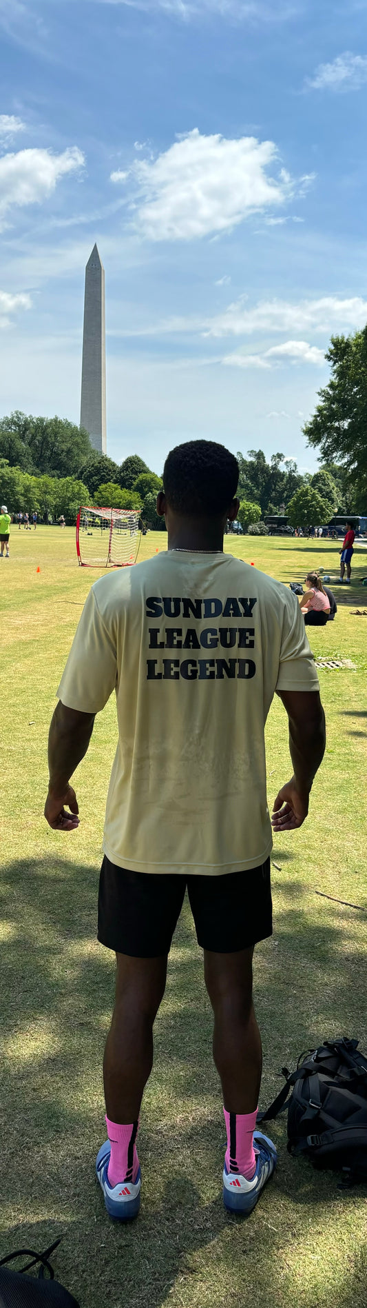 SUNDAY LEAGUE LEGEND Athletic T-Shirt (Unisex)