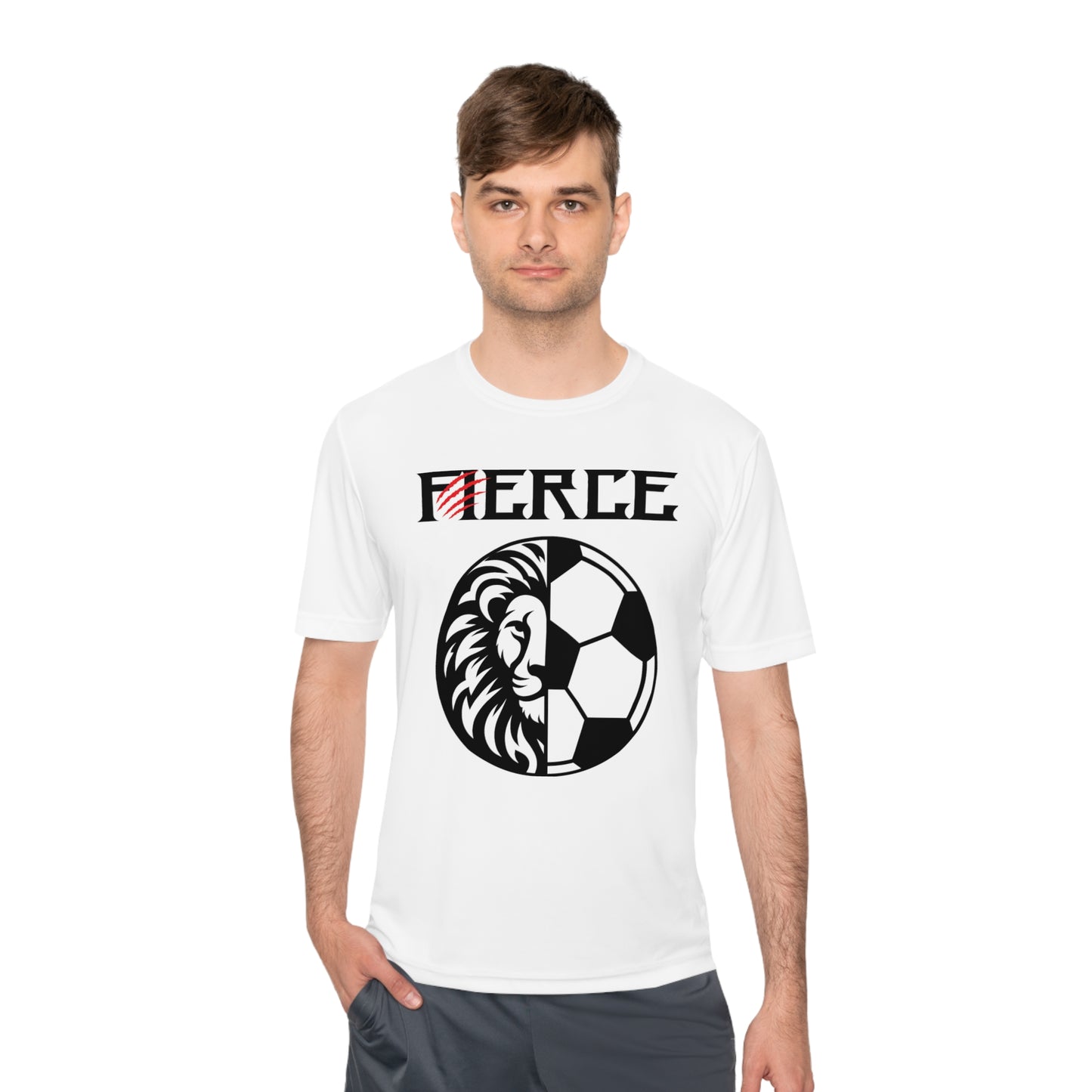 LION BALL Athletic T-Shirt (Unisex)
