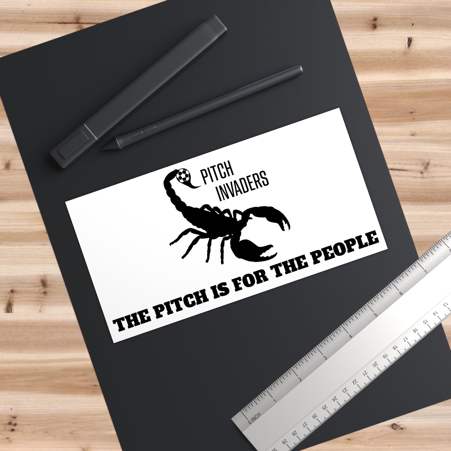White Bumper Sticker