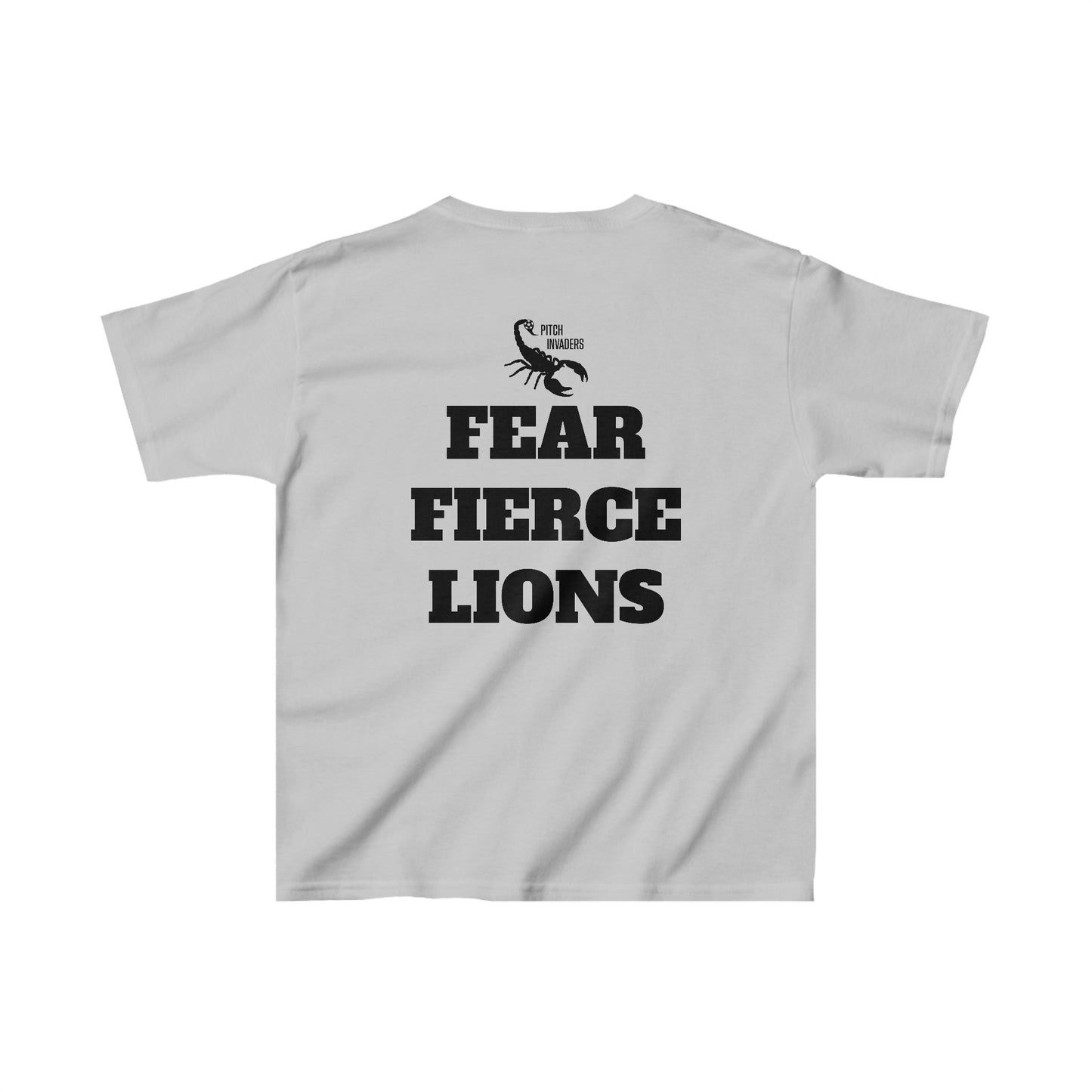 FEAR FIERCE LIONS Casual Youth T-Shirt (Unisex)