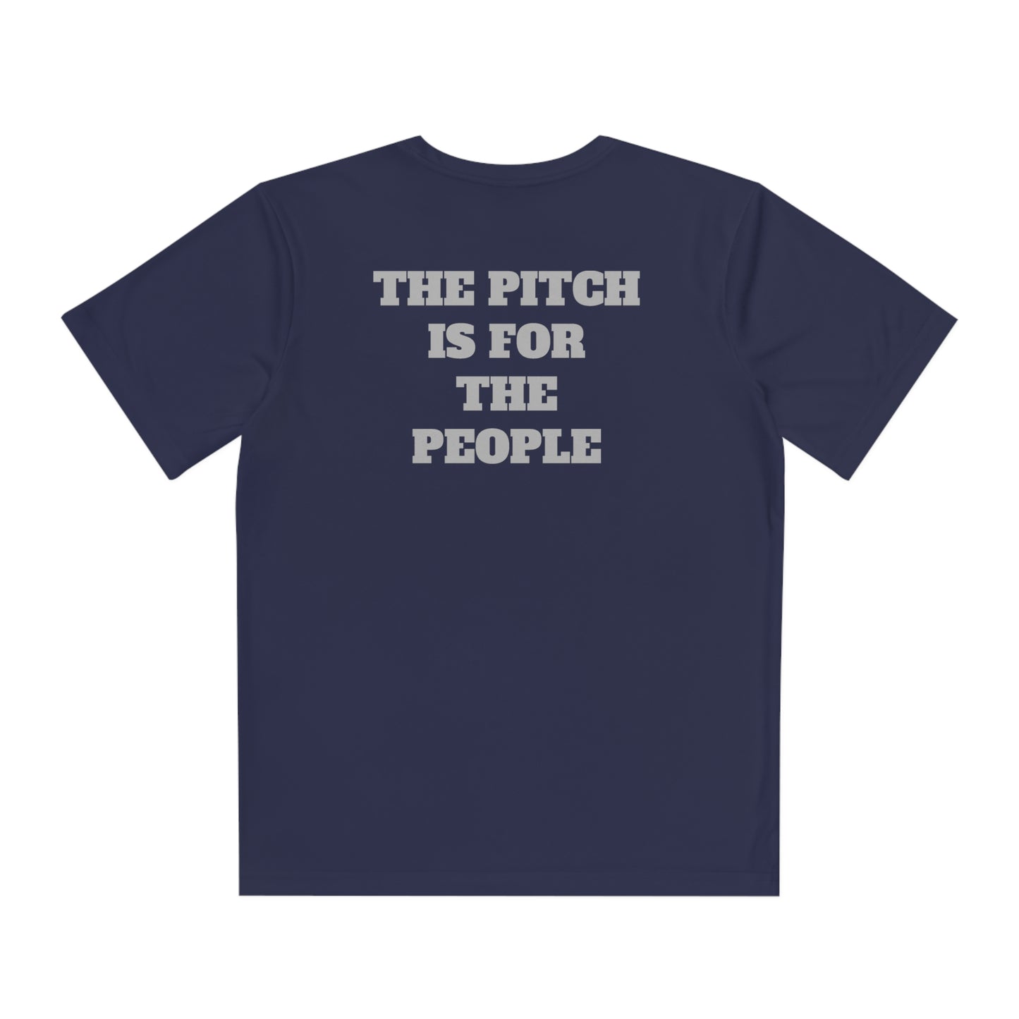 THE PITCH IS FOR THE PEOPLE Youth Athletic T-Shirt (Unisex)