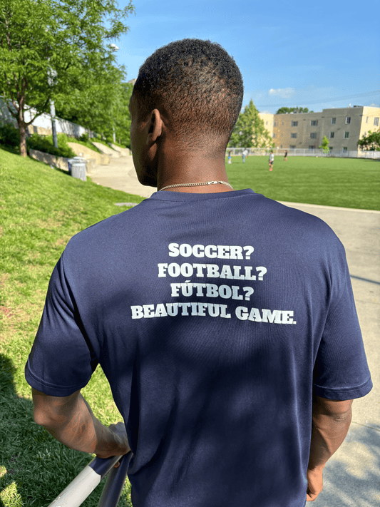 SOCCER? FOOTBALL? FÚTBOL? BEAUTIFUL GAME. Athletic T-Shirt (Unisex)