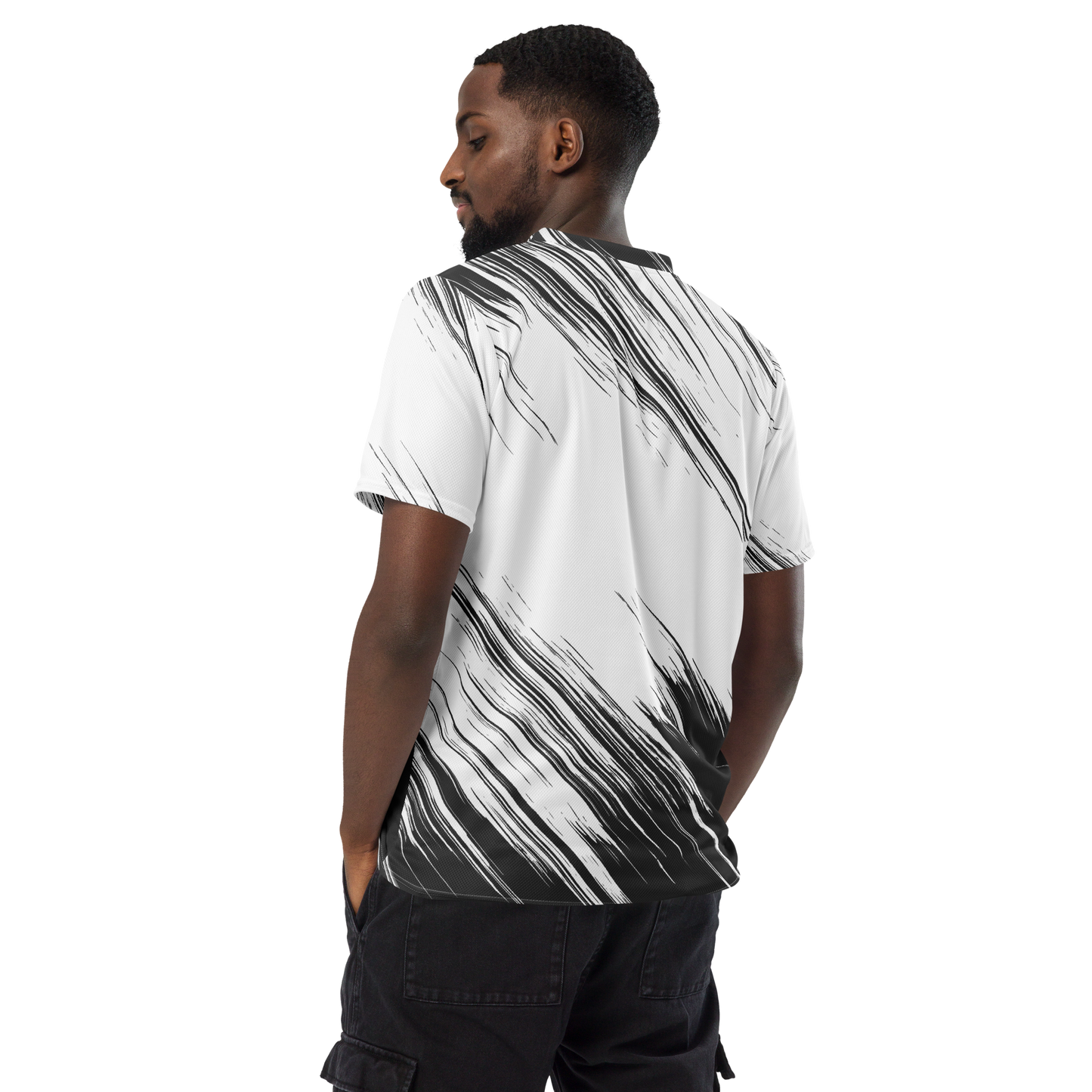 Pitch Invaders World Class Grey and White Jersey (Unisex)