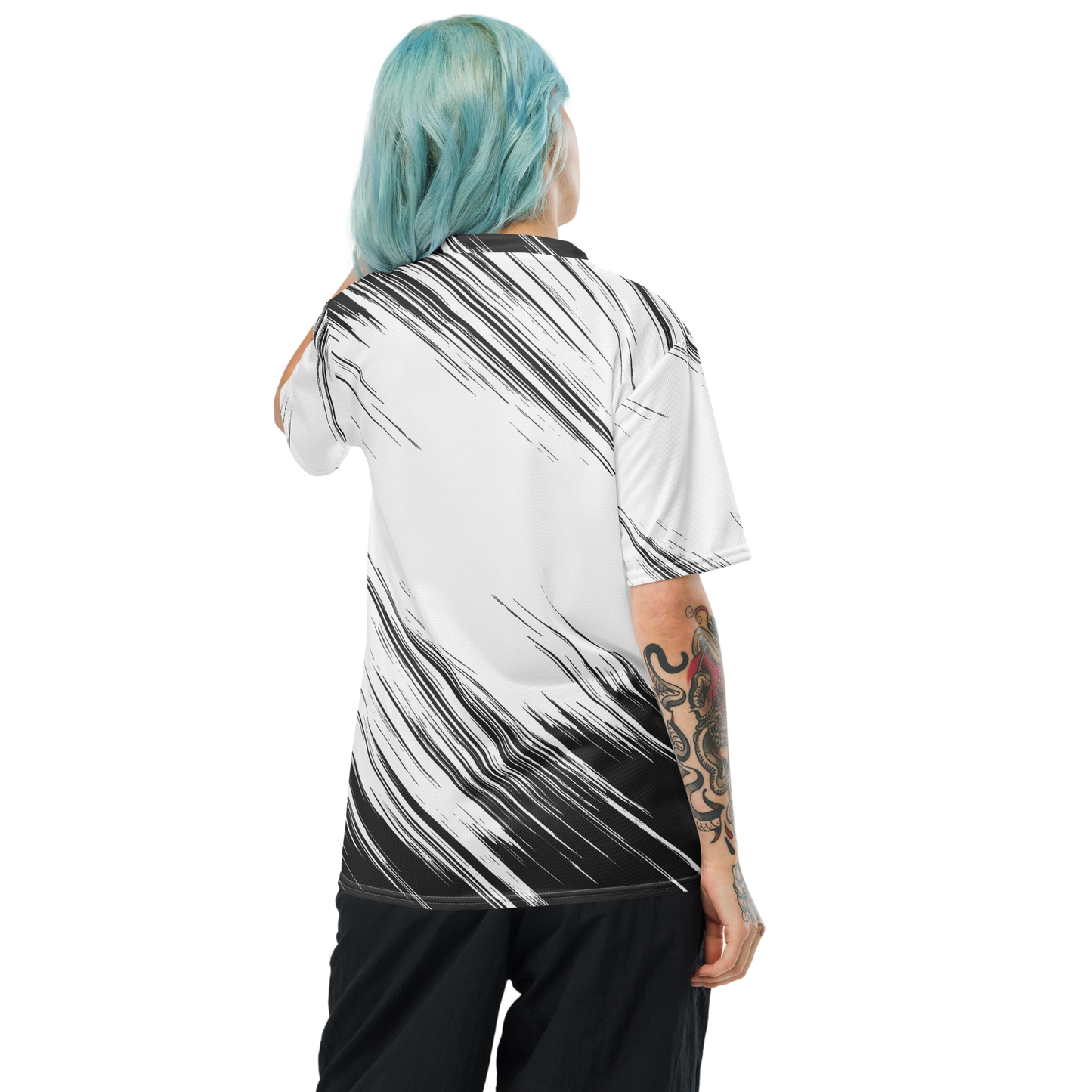 Pitch Invaders World Class Grey and White Jersey (Unisex)