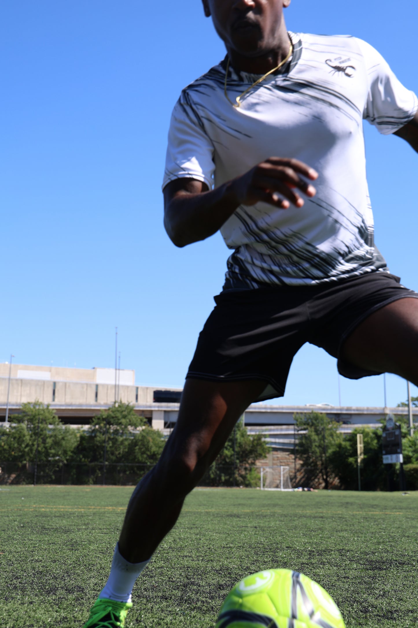 Pitch Invaders World Class Grey and White Jersey (Unisex)