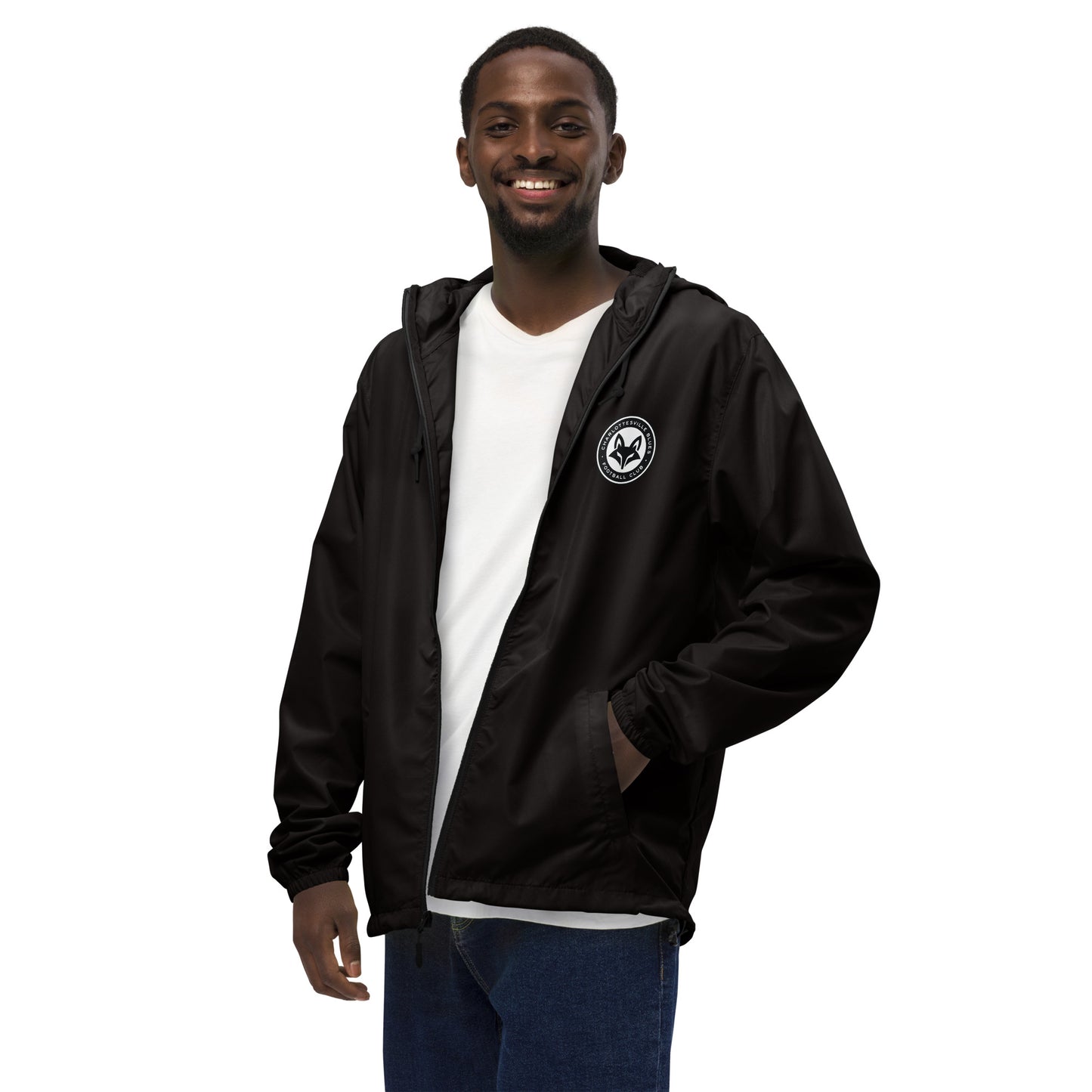 Blues FC Black Windbreaker (Unisex)