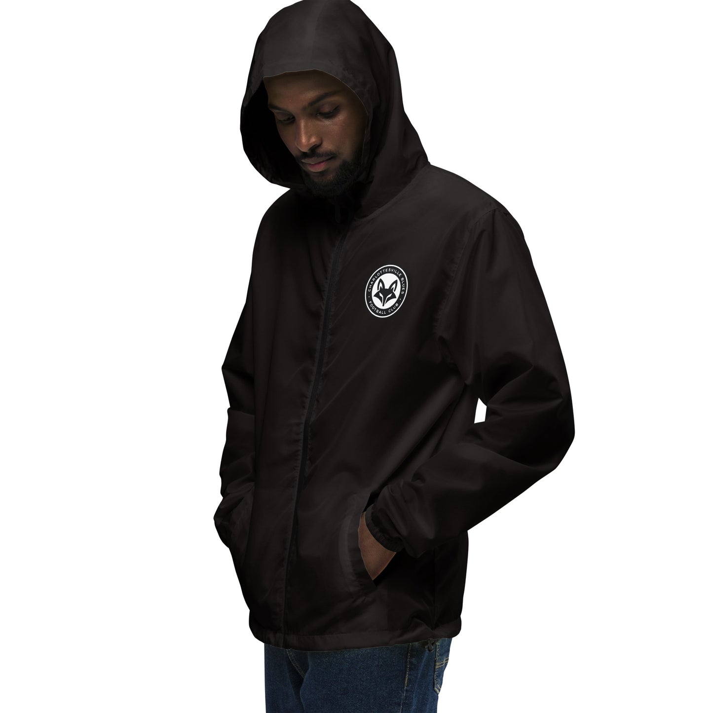 Blues FC Black Windbreaker (Unisex)