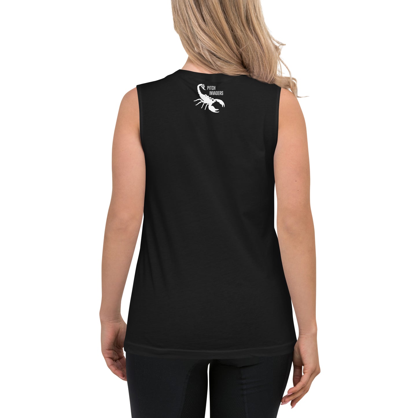 Dr. Phillips Large Logo Black Tank Top (Unisex)