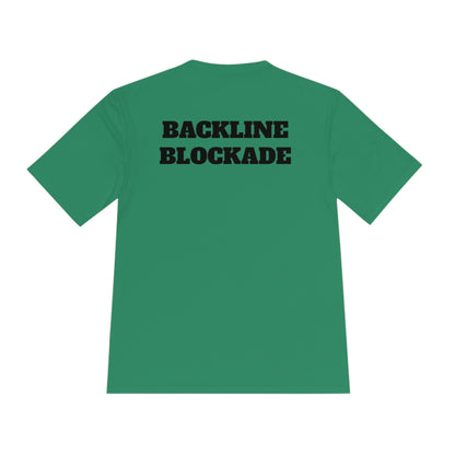 BACKLINE BLOCKADE Athletic T-Shirt (Unisex)