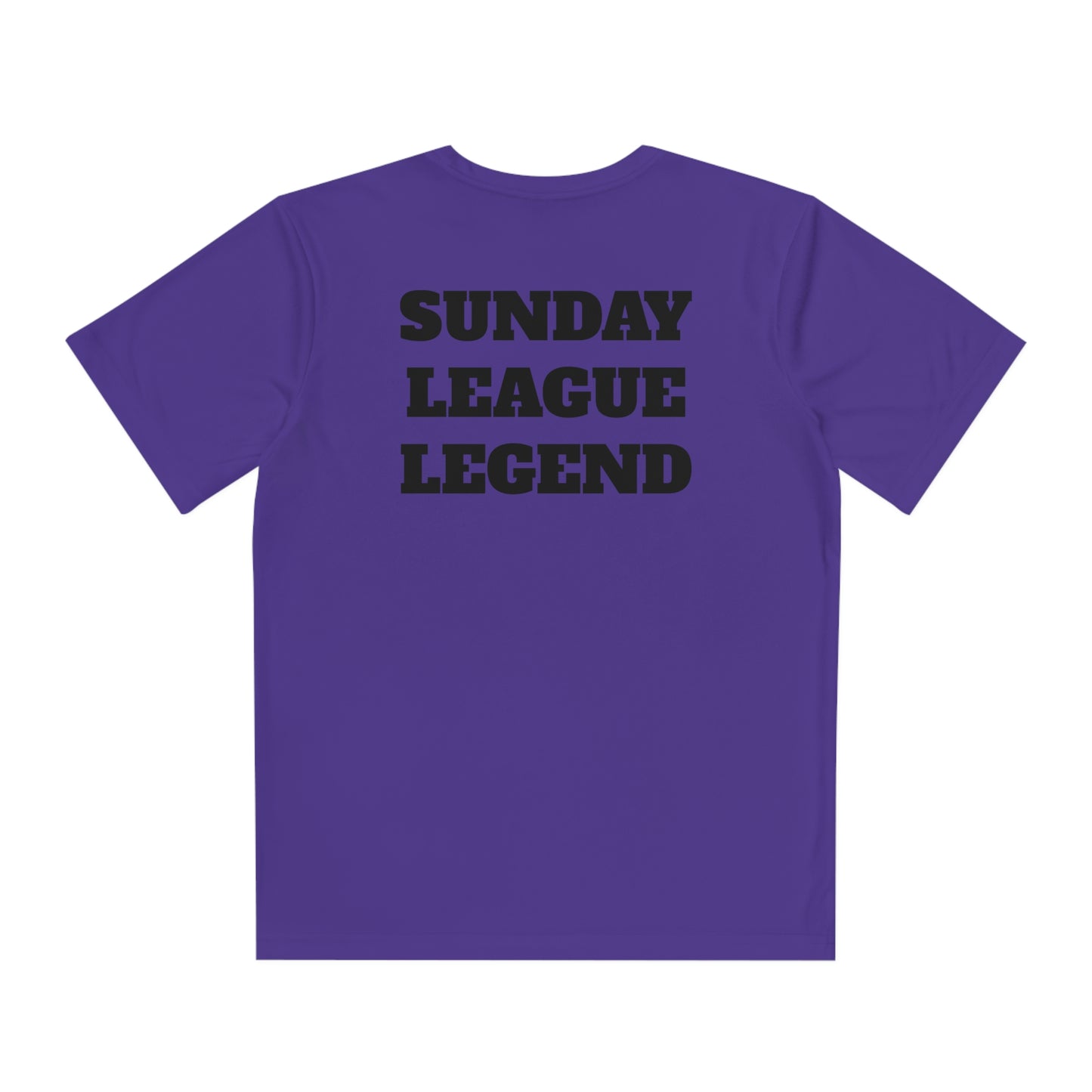SUNDAY LEAGUE LEGEND Youth Athletic T-Shirt (Unisex)