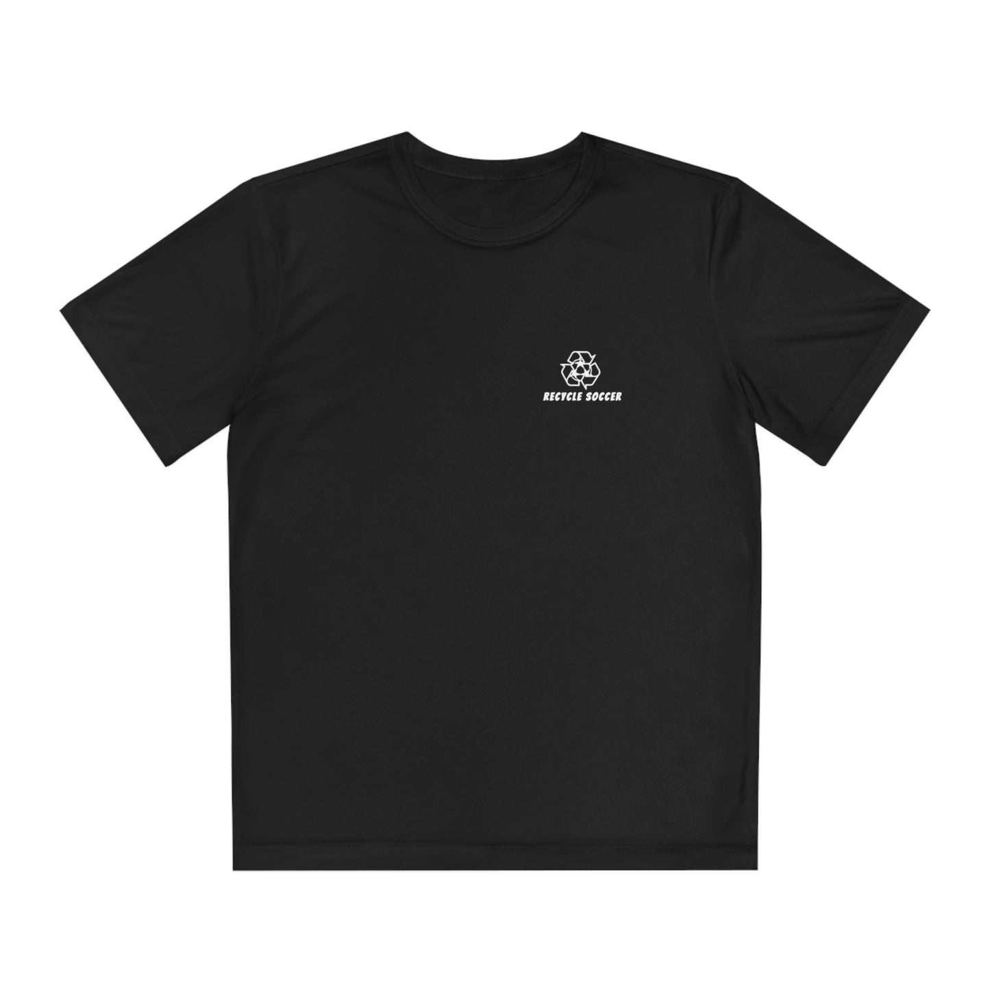 Recycle Soccer Youth Athletic T-Shirt (Unisex)