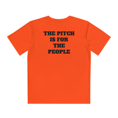 THE PITCH IS FOR THE PEOPLE Youth Athletic T-Shirt (Unisex)