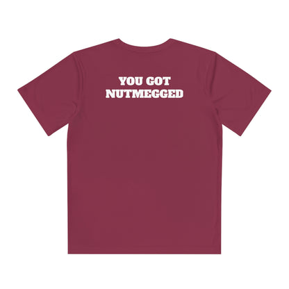 YOU GOT NUTMEGGED Youth Athletic T-Shirt (Unisex)