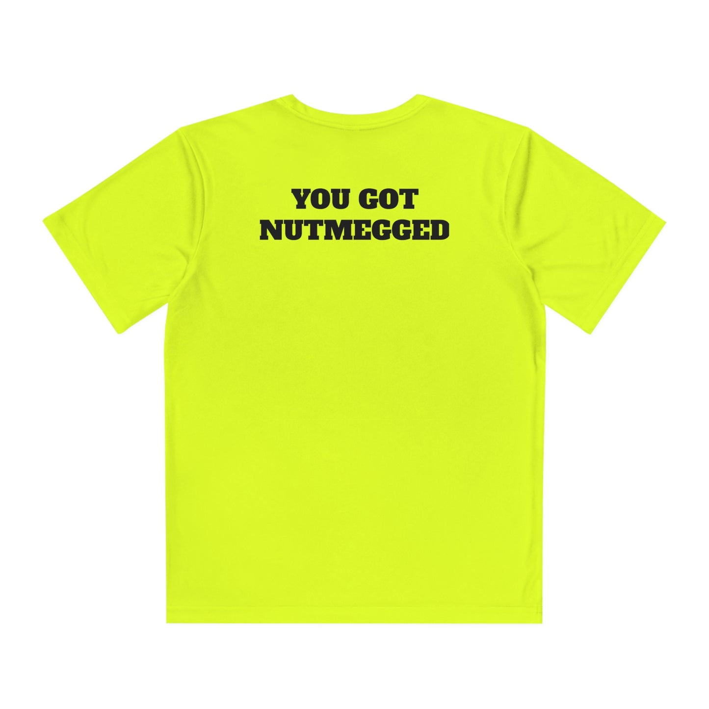 YOU GOT NUTMEGGED Youth Athletic T-Shirt (Unisex)