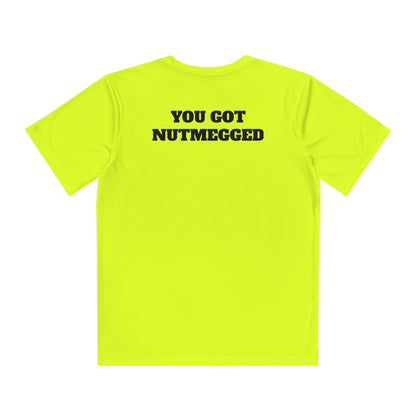 YOU GOT NUTMEGGED Youth Athletic T-Shirt (Unisex)