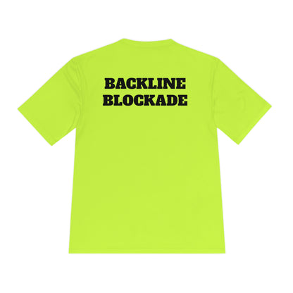 BACKLINE BLOCKADE Athletic T-Shirt (Unisex)