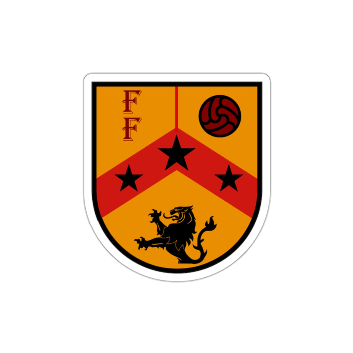 Fierce Futbol Lions Sticker – Pitch Invaders Shop