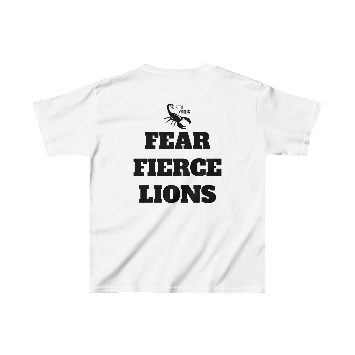 FEAR FIERCE LIONS Casual Youth T-Shirt (Unisex)