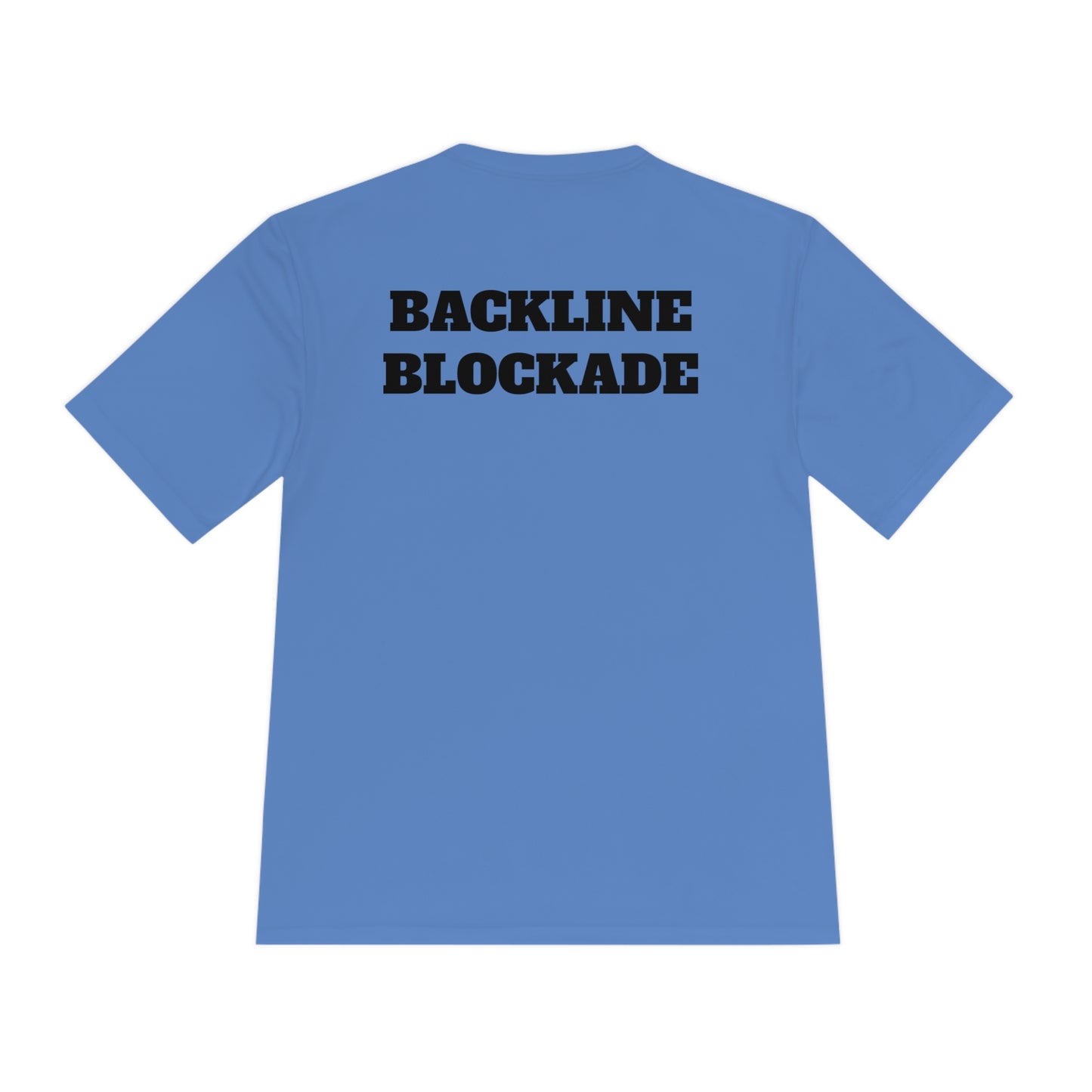 BACKLINE BLOCKADE Athletic T-Shirt (Unisex)