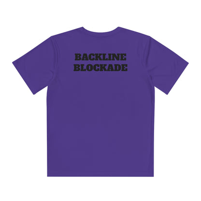 BACKLINE BLOCKADE Youth Athletic T-Shirt (Unisex)