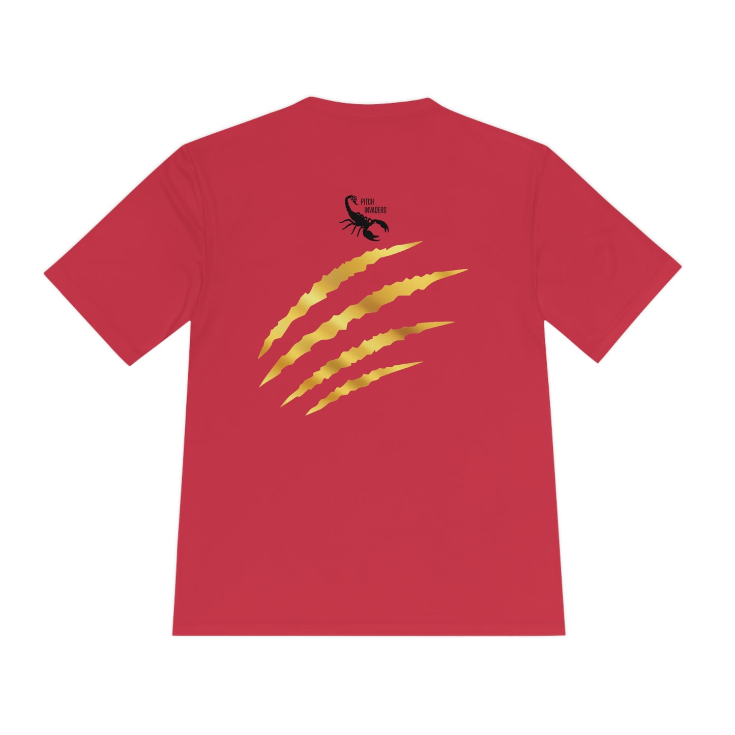 FIERCE GOLD LION Athletic T-Shirt (Unisex)