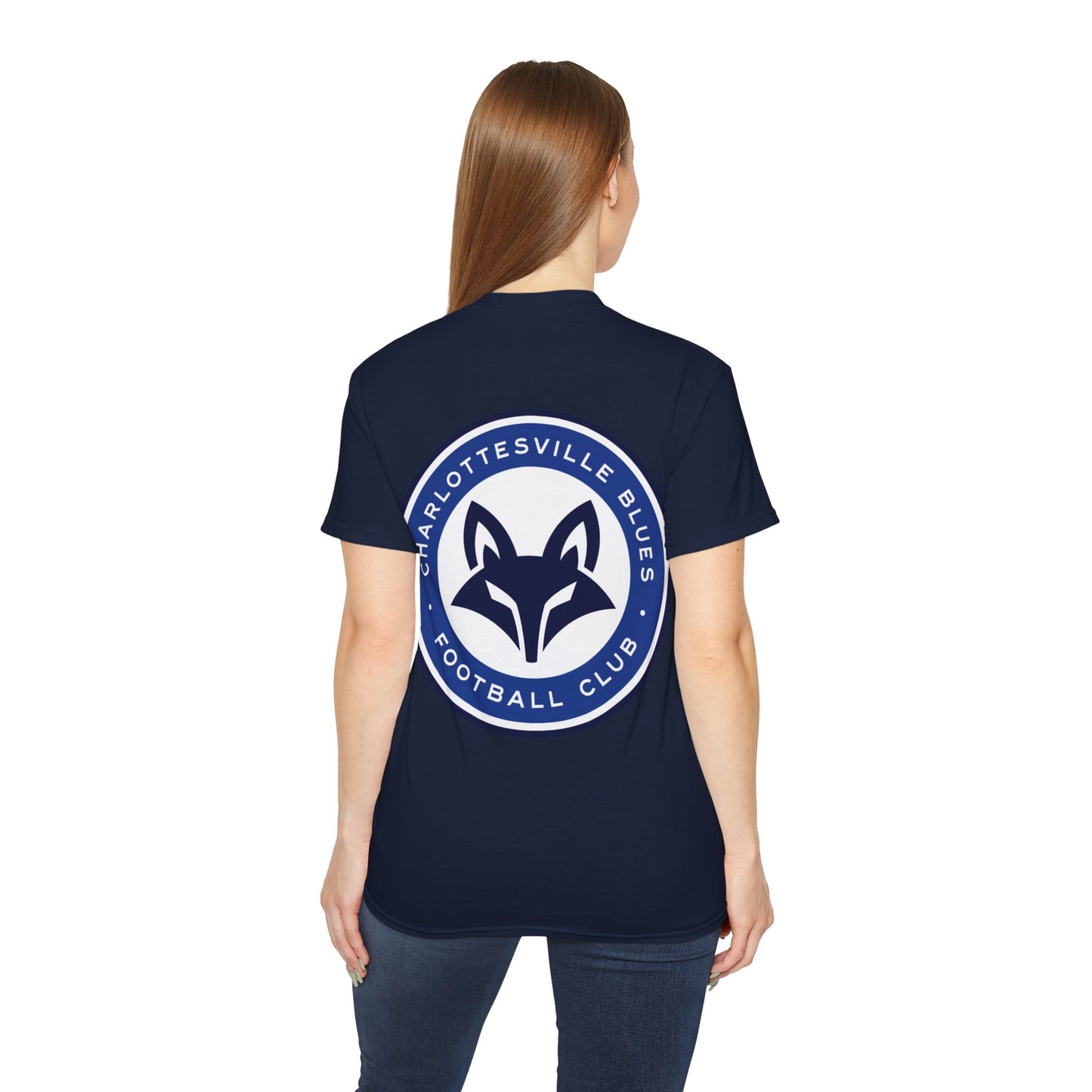 Blues FC Back Logo Casual T-Shirt (Unisex)