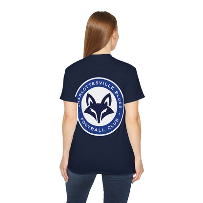 Blues FC Back Logo Casual T-Shirt (Unisex)