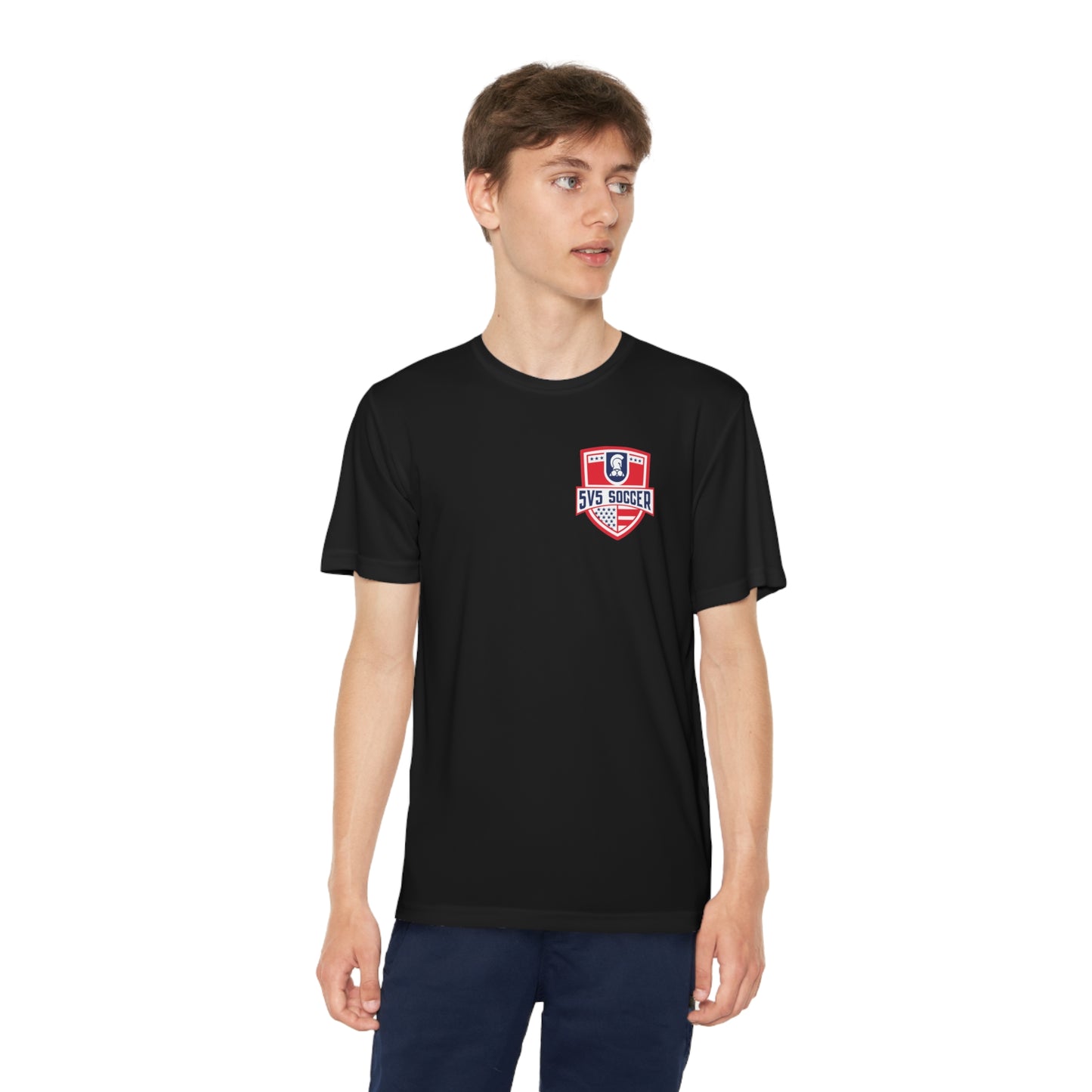 5v5 Youth Athletic T-Shirt (Unisex)