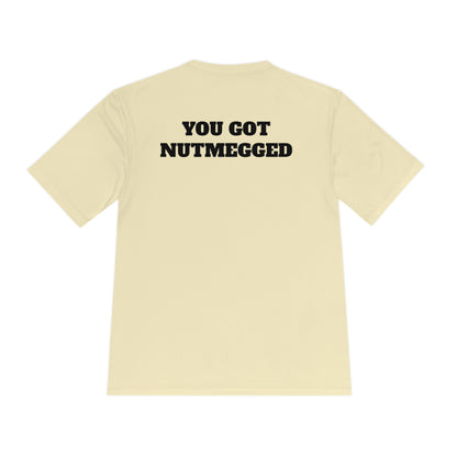 YOU GOT NUTMEGGED Athletic T-Shirt (Unisex)
