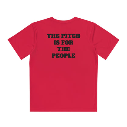 THE PITCH IS FOR THE PEOPLE Youth Athletic T-Shirt (Unisex)