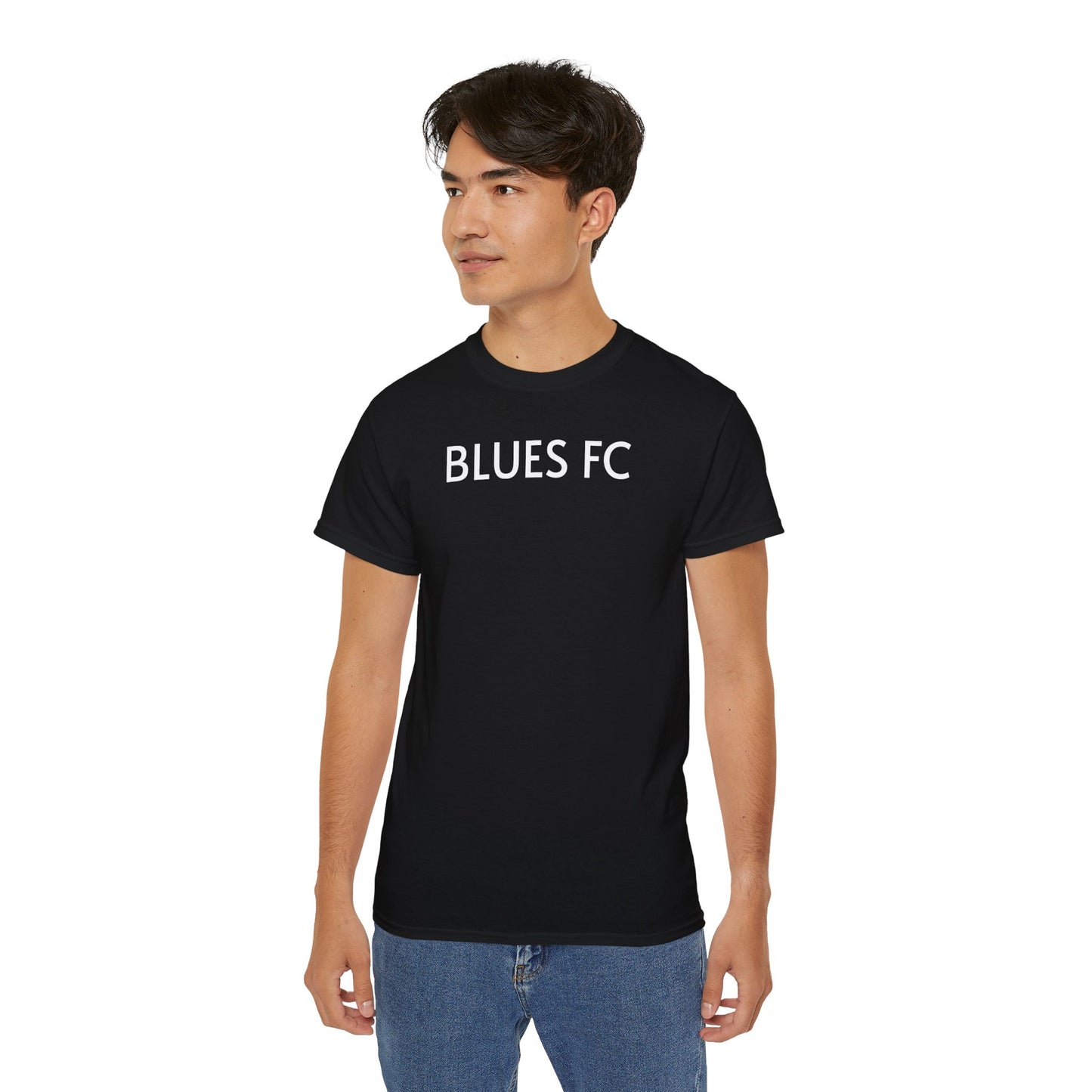 Blues FC Back Logo Casual T-Shirt (Unisex)