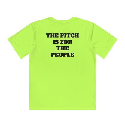 THE PITCH IS FOR THE PEOPLE Youth Athletic T-Shirt (Unisex)