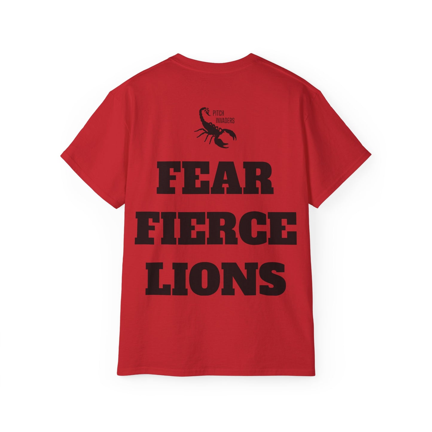 FEAR FIERCE LIONS Casual T-Shirt (Unisex)