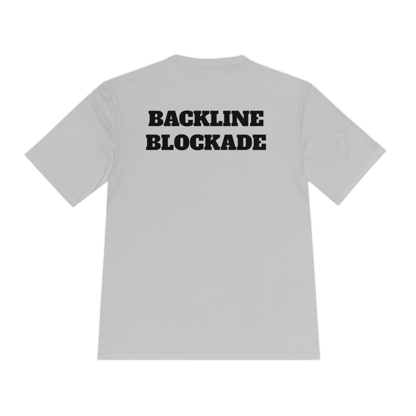 BACKLINE BLOCKADE Athletic T-Shirt (Unisex)