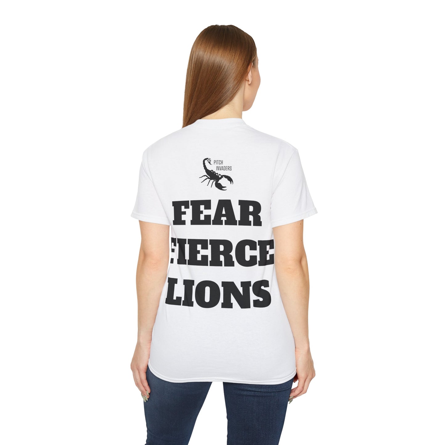 FEAR FIERCE LIONS Casual T-Shirt (Unisex)