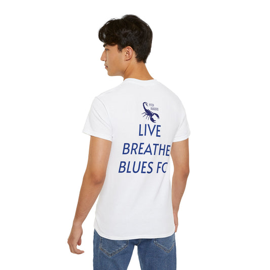 LIVE BREATHE BLUES FC Casual T-Shirt (Unisex)