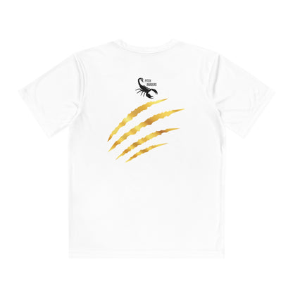 FIERCE GOLD LION Youth Athletic T-Shirt (Unisex)